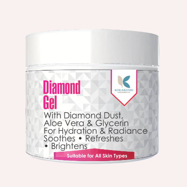 Diamond Gel – Hydrating & Brightening Face Gel with Diamond Dust | Kokakoshi