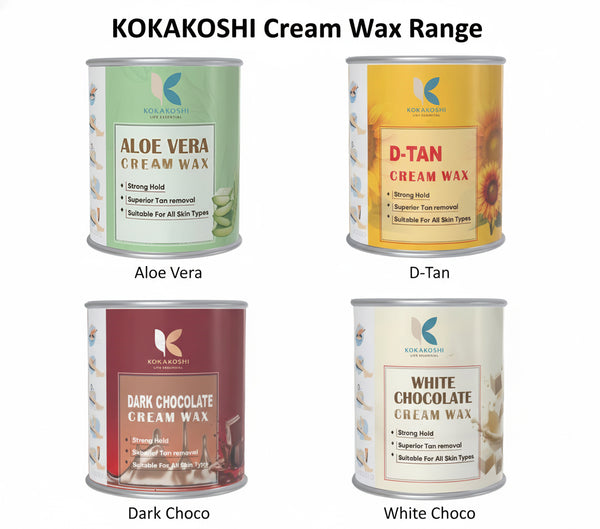 D-Tan Cream Wax – Strong Hair Removal & Tan Reduction | Kokakoshi