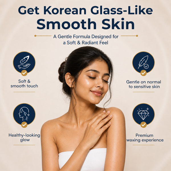 Kokakoshi Korean Glass Liposoluble Gel Wax – Paraben & Sulphate Free | 800g