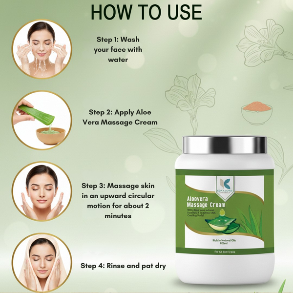 Aloe Vera Soothing & Hydrating Massage Cream | Kokakoshi