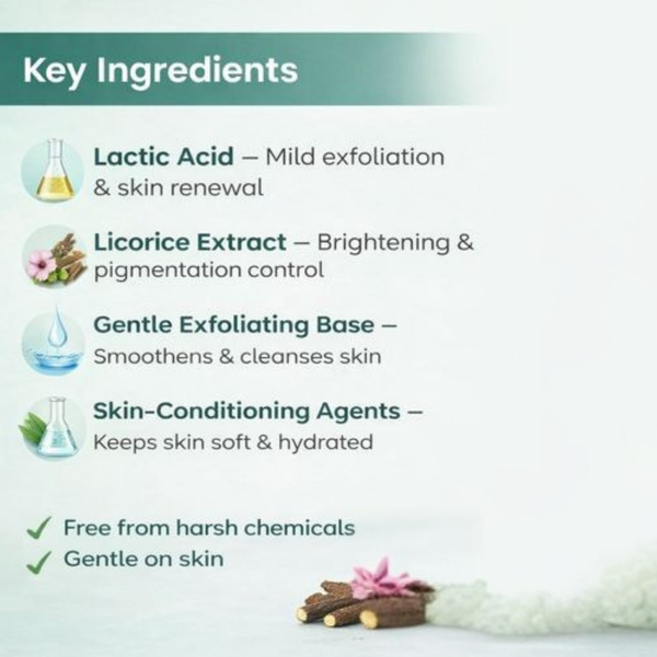 De-Tan Scrub โ Tan Removal & Brightening Face & Body Scrub