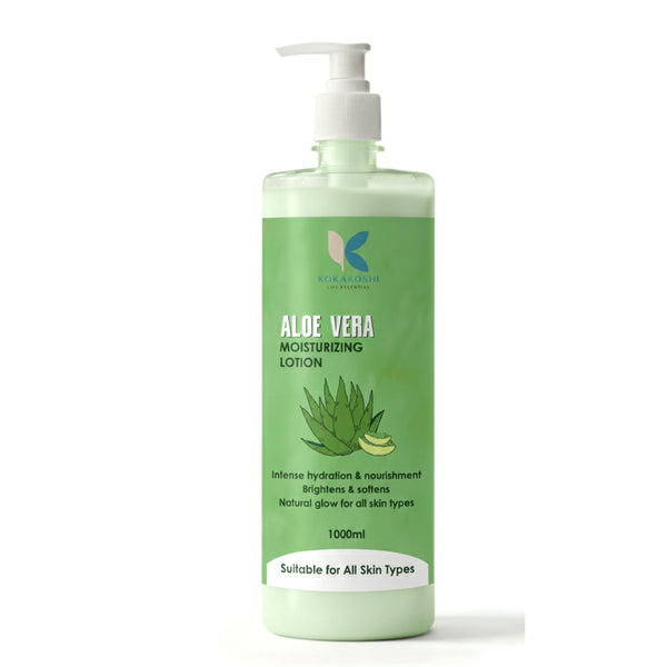 Aloe Vera Soothing Hydration & Natural Glow Moisturizing Lotion | Kokakoshi
