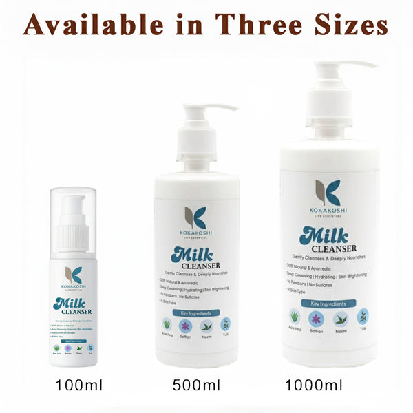 Milk Cleanser Gentle Cleansing & Deep Nourishing Face Cleanser | Kokakoshi