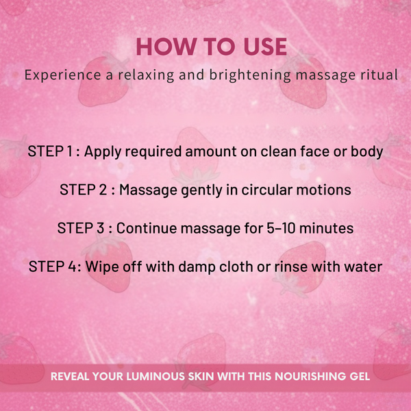 Mix Fruit Face & Body Massage Gel (400 ml) – Blemish-Free Glow & Radiance Boosting Gel | Kokakoshi