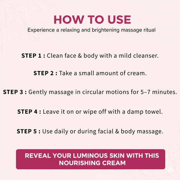 Skin Whitening Face & Body Massage Cream (400 ml) – Clean Complexion & Glow Boosting Care | Kokakoshi