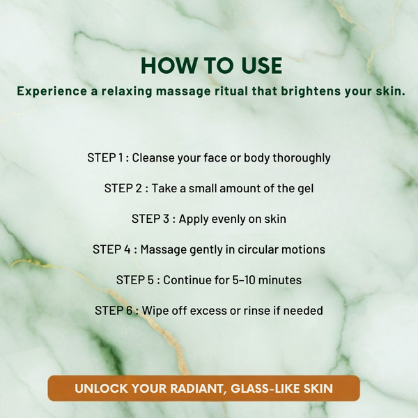 Korean Glass Face & Body Massage Cream (400 ml) – Barrier Repair & Glass Skin Glow Cream | Kokakoshi