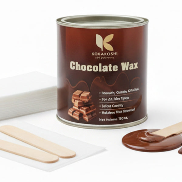 Chocolate Wax Nourishing & Painless Salon Hair Removal Wax | Kokakoshi