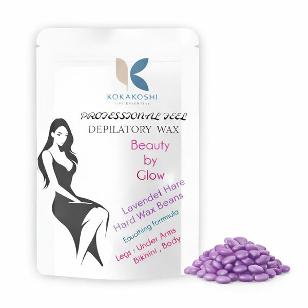 Professional Hard Wax Beans Stripless Salon-Grade Hair Removal Wax | Kokakoshi