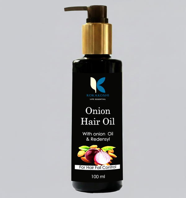 Onion Hair Fall Control & Regrowth Hair Oil | Kokakoshi