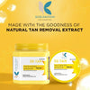 De-Tan Face & Body Massage Pack (400 ml) – Tan Removal & Skin Brightening Care | Kokakoshi
