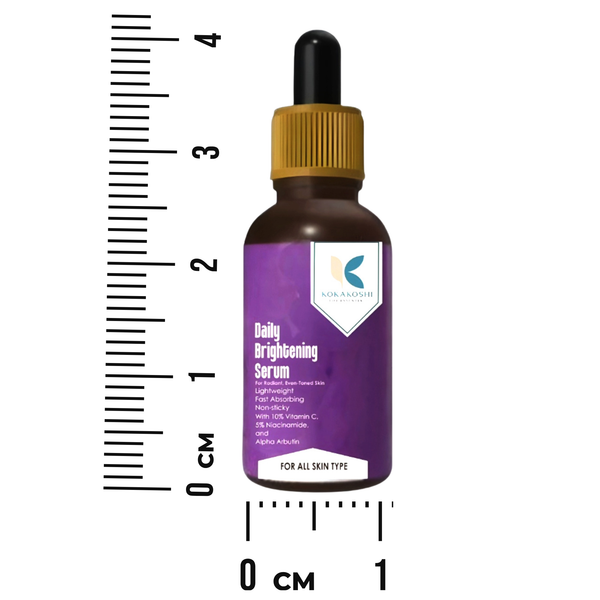 Daily Brightening 10% Vitamin C & 5% Niacinamide Face Serum | Kokakoshi