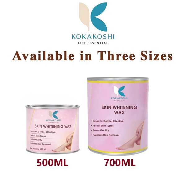 Skin Whitening Sugar Wax – Gentle & Painless Hair Removal | Kokakoshi