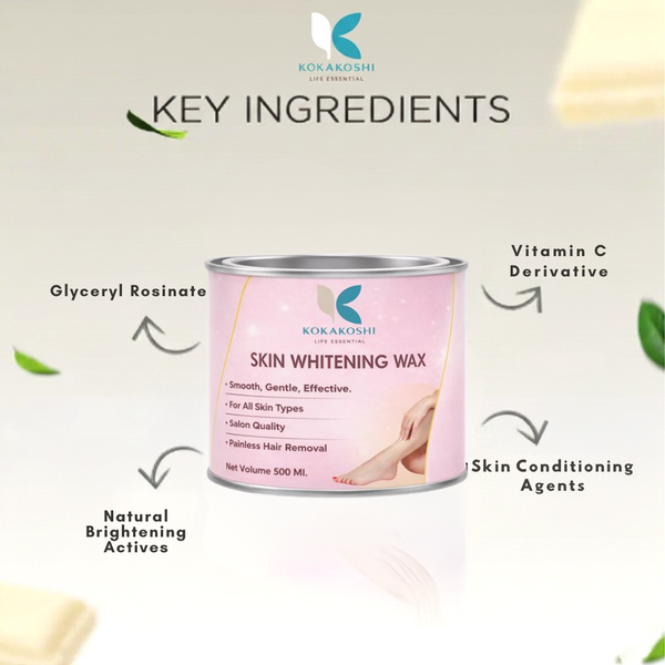 Skin Whitening Sugar Wax – Gentle & Painless Hair Removal | Kokakoshi