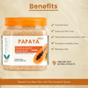 Fresh Papaya Face & Body Massage Scrub (400 ml) – Exfoliating & Skin Refreshing Scrub | Kokakoshi
