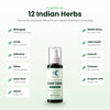 12 Indian herbs in Kokakoshi Hair Tonic