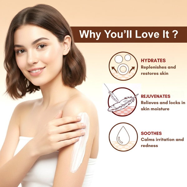 Honey Almond Moisturizing Skin Cream – Deep Nourishing & Glow Care | Kokakoshi