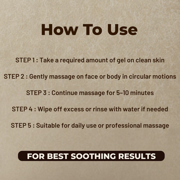 Rice Water Face & Body Massage Gel (400 ml) – Soothing, Calming & Glow Boosting Gel | Kokakoshi