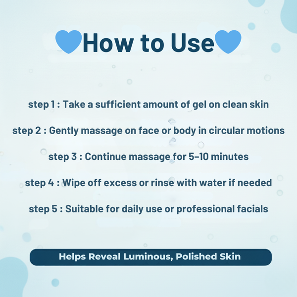 Diamond Instant Glow Face & Body Massage Gel | Kokakoshi