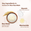 Kokakoshi Rice Face Wash – With Rice Water & Niacinamide B3+ for Glass Skin | 100ml