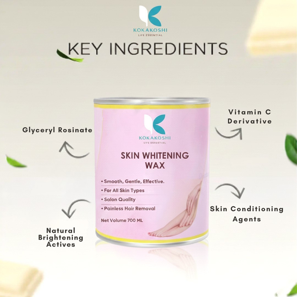 Skin Whitening Sugar Wax – Gentle & Painless Hair Removal | Kokakoshi