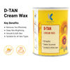D-Tan Cream Wax – Strong Hair Removal & Tan Reduction | Kokakoshi