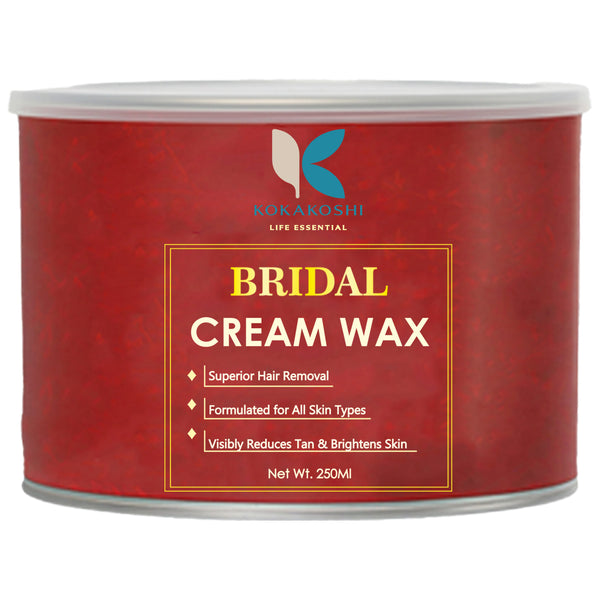 Bridal Cream Wax Premium Glow-Enhancing Hair Removal Wax | Kokakoshi