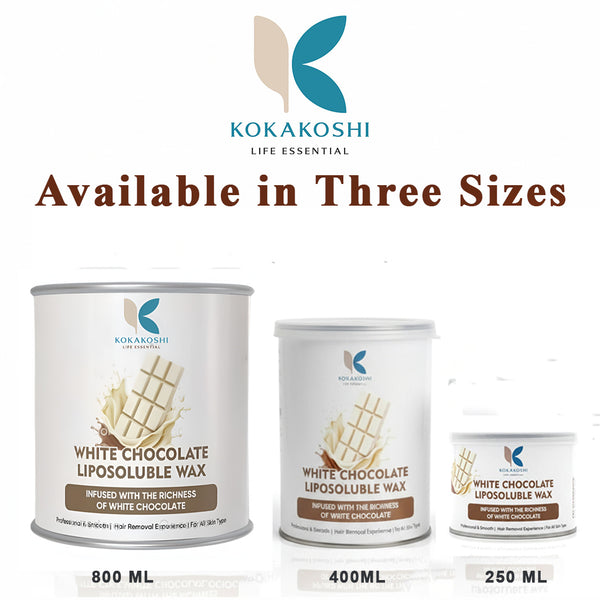 White Chocolate Liposoluble Wax Smooth & Professional Hair Removal Wax | Kokakoshi