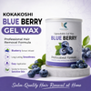 Kokakoshi Blueberry Liposoluble Gel Wax – Professional Formula | 800g