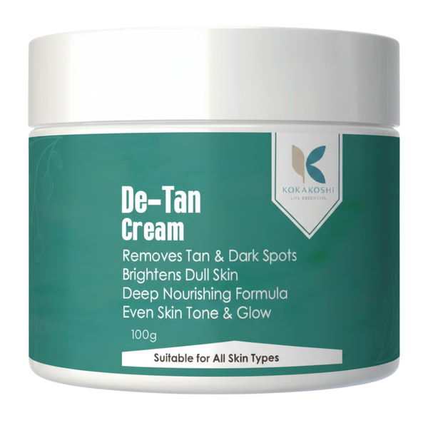 Kokakoshi De-Tan Cream – Tan Removal & Brightening Face & Body Cream