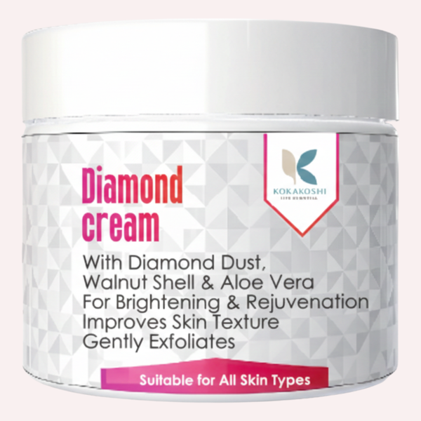Diamond Cream – Brightening & Nourishing Face Cream with Diamond Dust | Kokakoshi