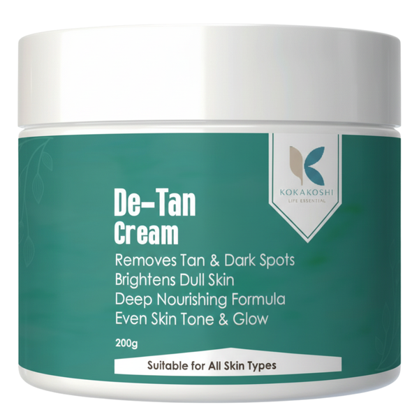 Kokakoshi De-Tan Cream – Tan Removal & Brightening Face & Body Cream