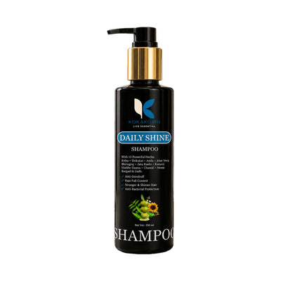 Herbal 12 Ayurvedic Herbs Hair Fall Control & Dandruff Care Shampoo | Kokakoshi