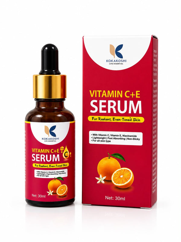 Vitamin C + E Face Serum – part of Bright Eyes & Face Kit