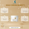 Gold Cream – Radiance & Nourishing Face & Body Massage Cream with Gold Dust | Kokakoshi