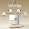 Gold Scrub – Radiance & Glow Face & Body Scrub with Gold Dust | Kokakoshi