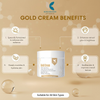 Gold Cream – Radiance & Nourishing Face & Body Massage Cream with Gold Dust | Kokakoshi