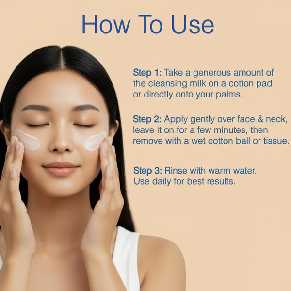 Milk Cleanser Gentle Cleansing & Deep Nourishing Face Cleanser | Kokakoshi