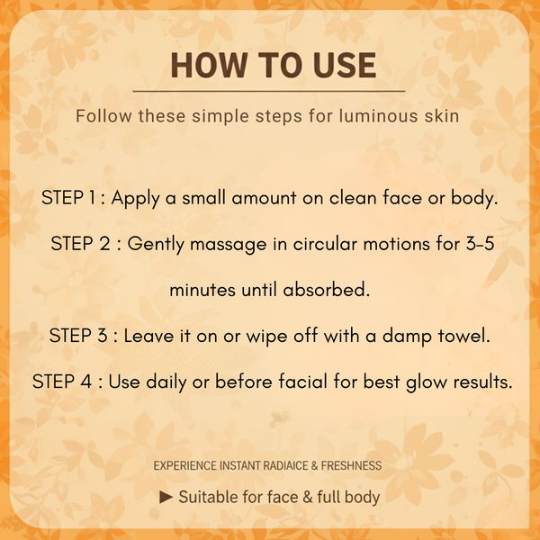 Vitamin C Face & Body Massage Gel (400 ml) – Brightening & Hydration Boost | Kokakoshi