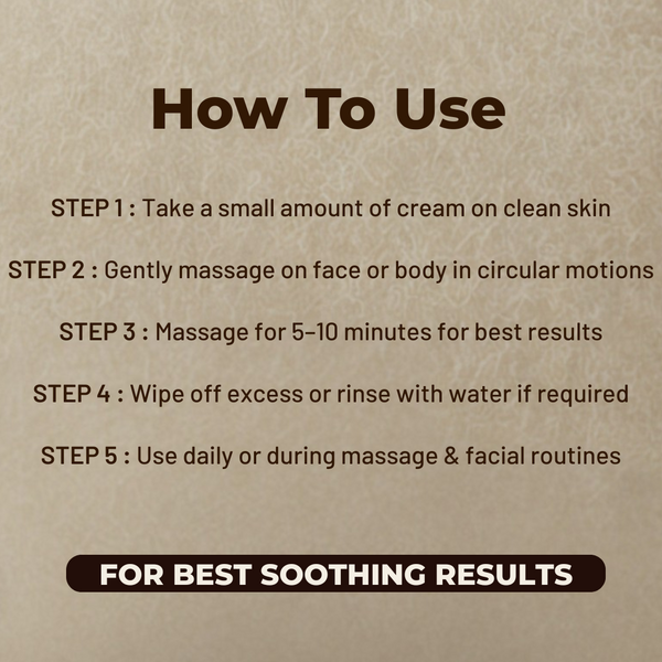 Rice Water Face & Body Massage Cream (400 ml) – Soothing, Calming & Glow Enhancing Cream | Kokakoshi