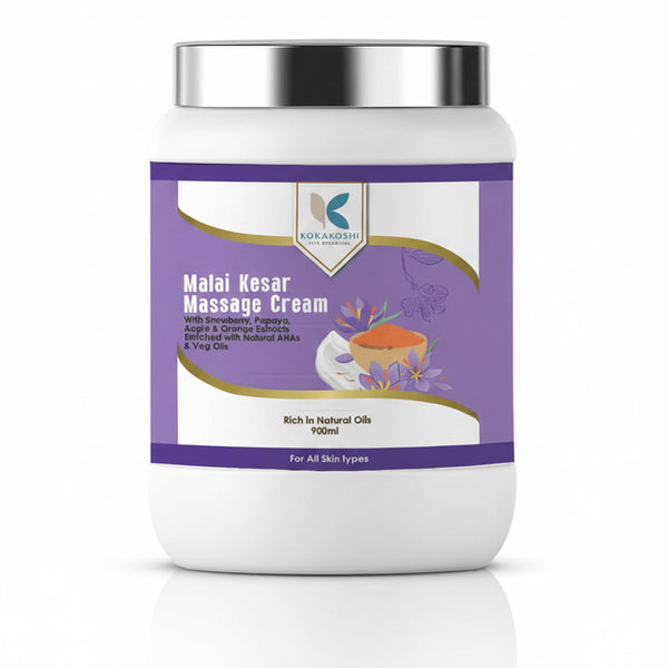 Malai Kesar Brightening & Deep Nourishing Massage Cream | Kokakoshi