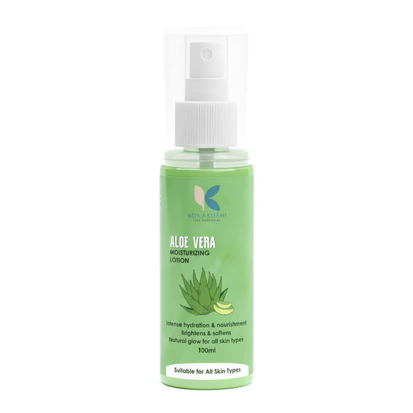 Aloe Vera Soothing Hydration & Natural Glow Moisturizing Lotion | Kokakoshi