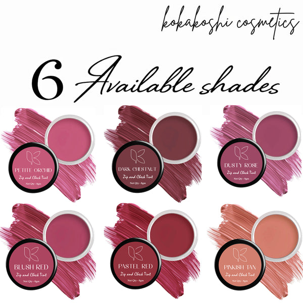 Kokakoshi Cream It Up Blush – Pastel Red| Multi-Use Lip, Cheek & Eye Tint | 8g