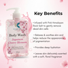 Japanese Cherry Blossom Body Wash for Soft & Fragrant Skin | Kokakoshi