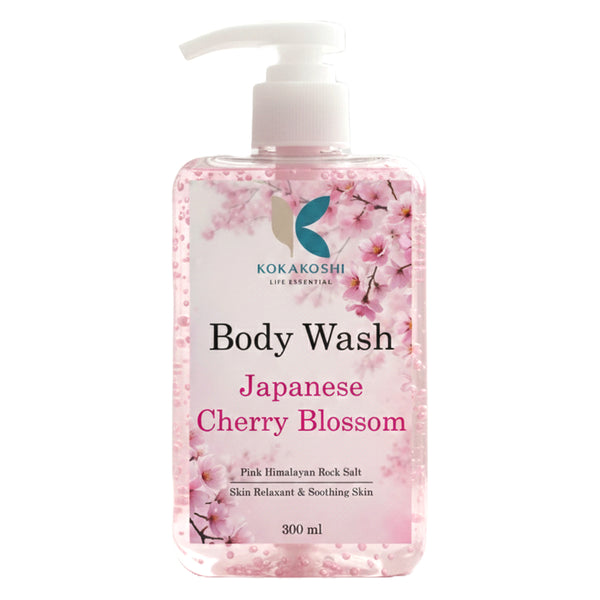 Japanese Cherry Blossom Body Wash for Soft & Fragrant Skin | Kokakoshi
