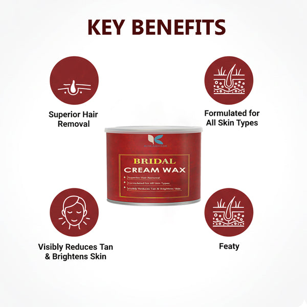 Bridal Cream Wax Premium Glow-Enhancing Hair Removal Wax | Kokakoshi
