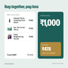 De-Tan & Brightening Combo price vs MRP