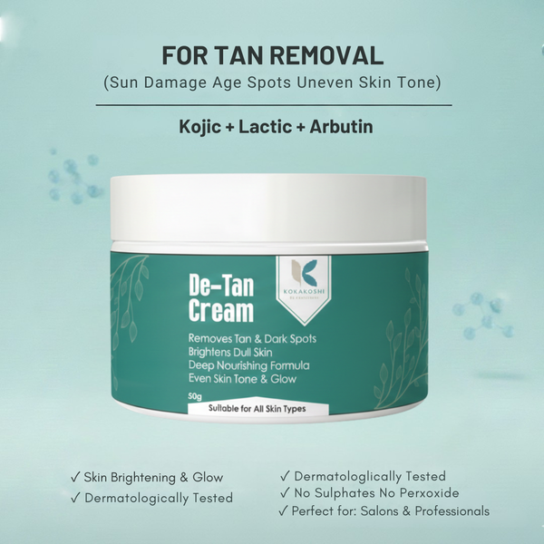 Kokakoshi De-Tan Cream – Tan Removal & Brightening Face & Body Cream