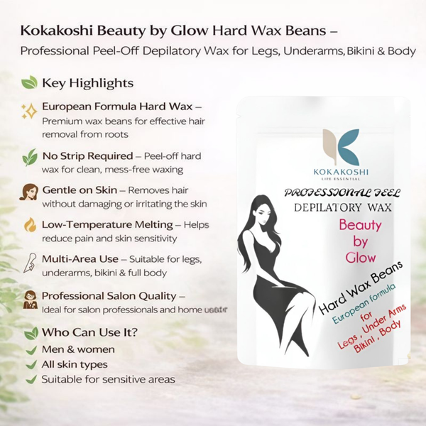 Kokakoshi Hard Wax Beans – Fresh Lemon