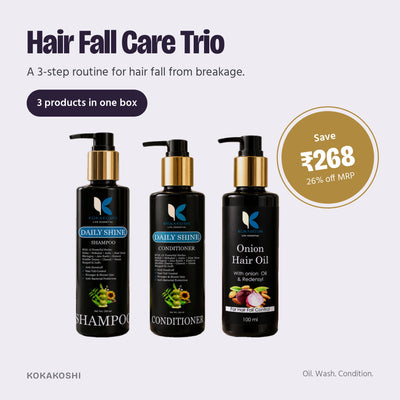 Hair Fall Care Trio, save ₹268 on MRP