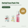 Herbal Face Pack Trio, save ₹168 on MRP